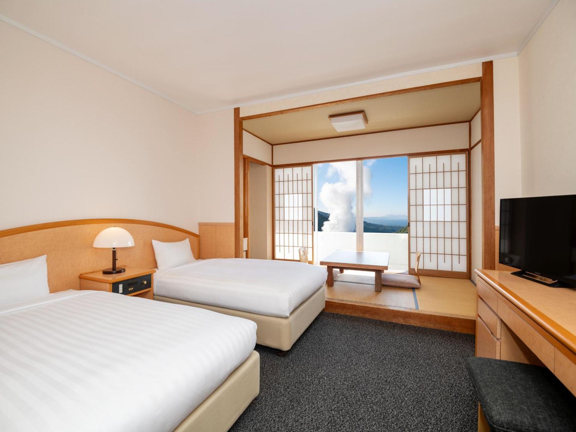 Kirishima Kokusai Hotel Bagian luar foto