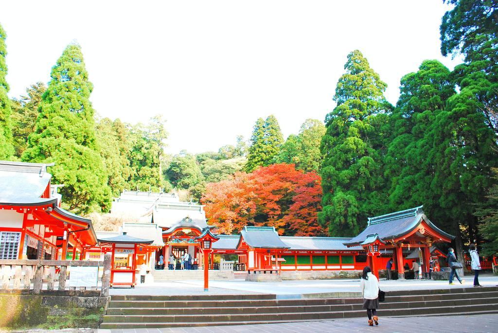 Kirishima Kokusai Hotel Bagian luar foto